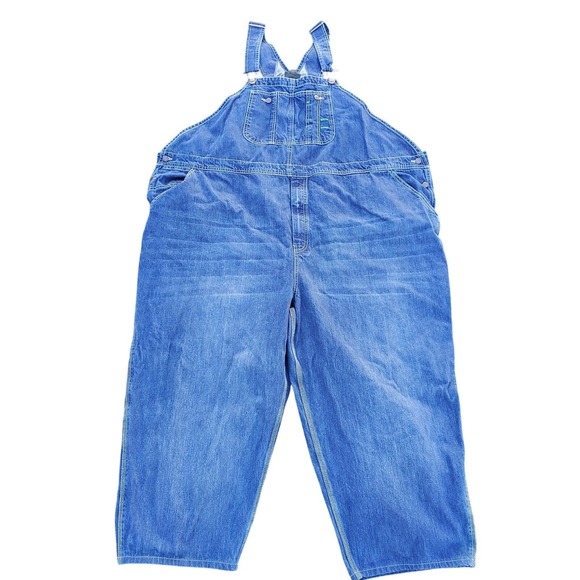 Boulder Creek Other - Boulder Creek Overalls Mens 60x38 Blue Denim Bib Carpenter Workwear Big Utility